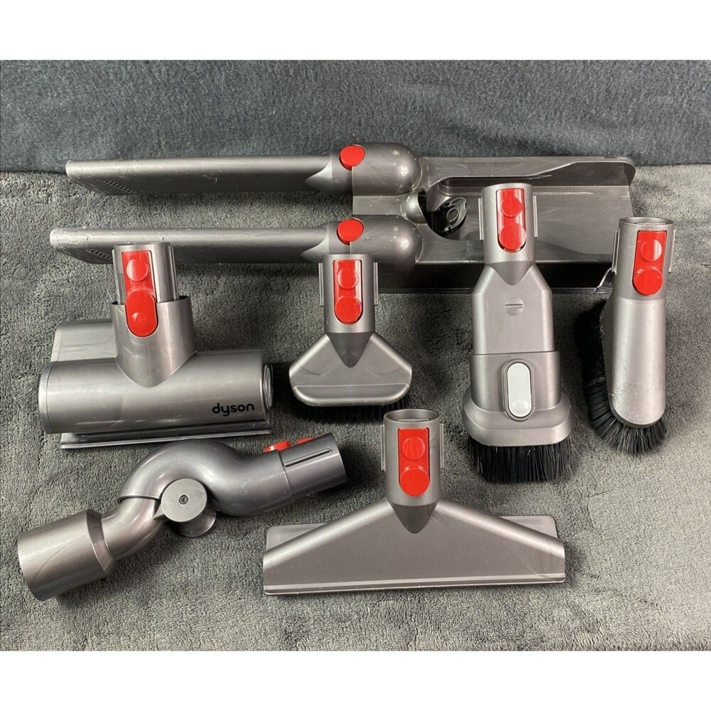 Dyson Motorbar Cleaner Head & 8-Piece Tool Kit Anti-Tangle V8 V10 V11 V15 Detect
